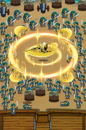 Zombie War Idle Defense Game screenshot