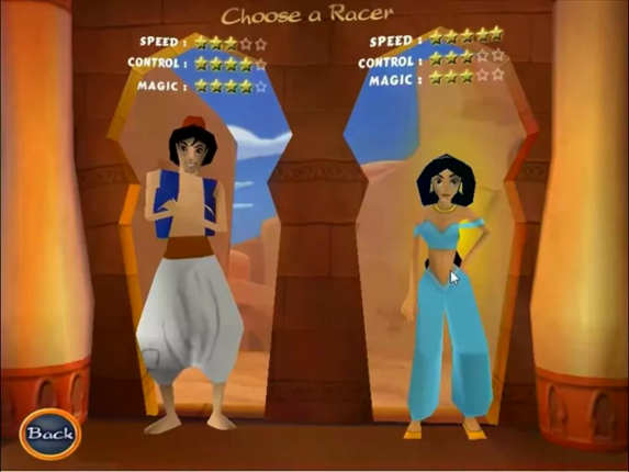 Aladdin Magic Carpet Racing screenshot