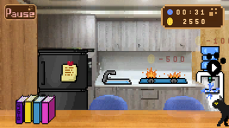 猫攻撃の後 - Cat Attack screenshot