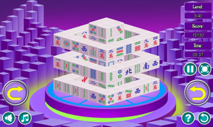 Mahjong 3D screenshot