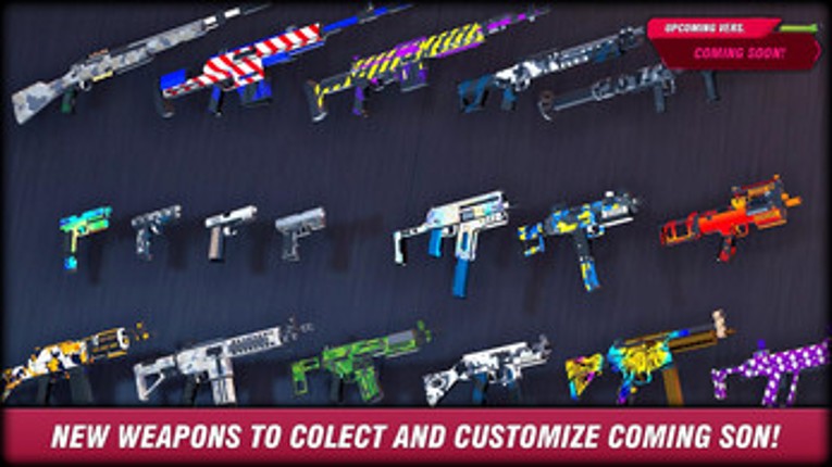 Pixel Block Battle Gun 3D FPS - TPS Minecraft like screenshot