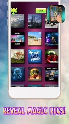 Magic Slide Photo Puzzle – Challenge Kids to Move &amp; Match Tiles and Un-block The Picture.s Image