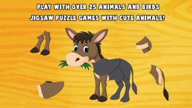 My First Animals Puzzle Games For Toddlers Image