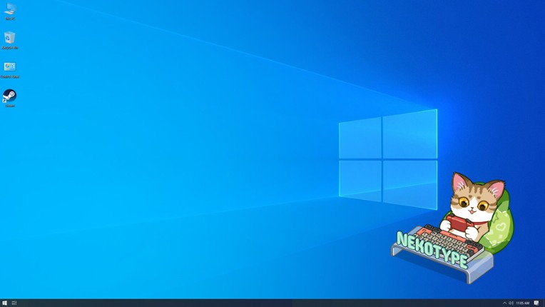 Nekotype Keyboard Cat Simulator screenshot