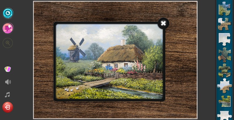 Paintings Jigsaw Puzzles screenshot