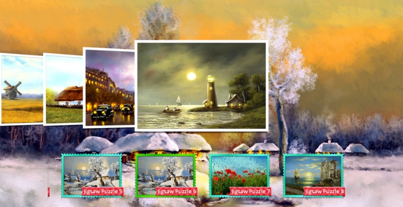 Paintings Jigsaw Puzzles screenshot