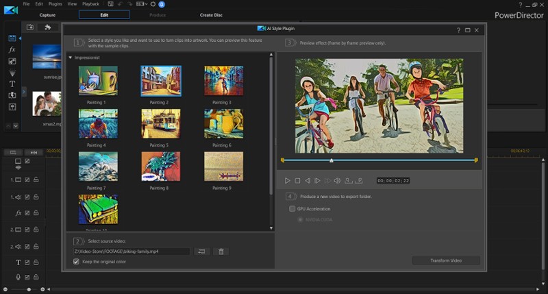 PowerDirector 17 Ultra - edit your shooting game, RPG, car game, and all videos screenshot