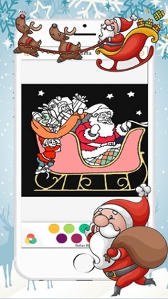 Santa Claus - Merry Christmas Coloring Book screenshot