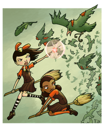 WITCH GIRLS ADVENTURES EPISODE: The Pirates of Buccaneer hill Image