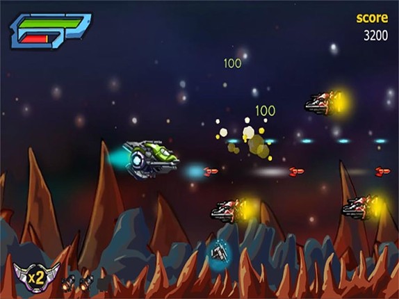X-Fight Gunship － Galaxy Battle Shooting Simulation Game screenshot