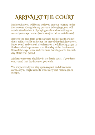 A Faerie Court Visitation Image