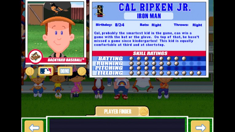 Backyard Baseball '01 screenshot