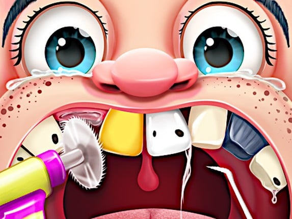 Crazy Dentist Game Cover