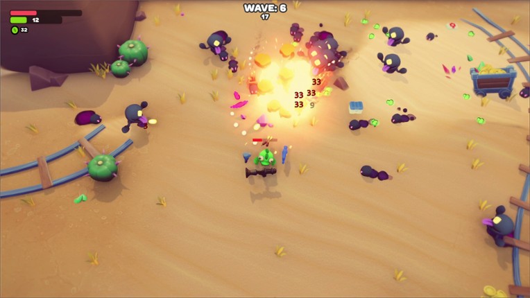 Dino-Ducks Mayhem screenshot
