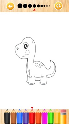 Dinosaur Coloring Book Draw and Paint Dino Games Image