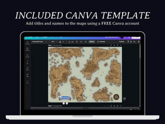 DnD World Map Pack | 5 World Maps screenshot