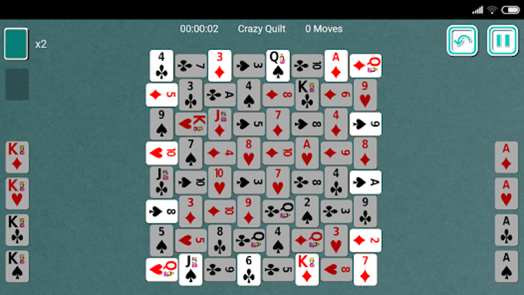 Crazy Quilt Solitaire screenshot