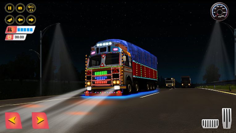 Indian Cargo Truck Drive 3D Image