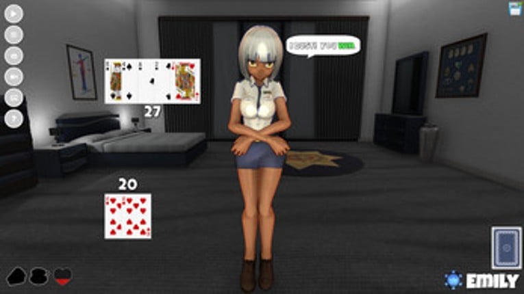 Bedroom Blackjack screenshot