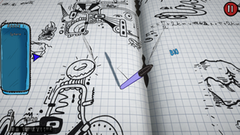 Doodled screenshot