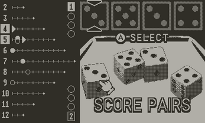 PlayDice for Playdate screenshot