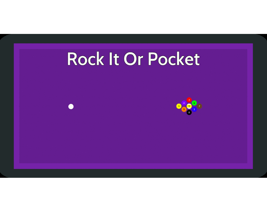 Games like Rock It Or Pocket