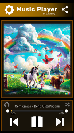Unity - Music Player screenshot
