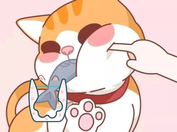 Happy Cat Puzzle Image