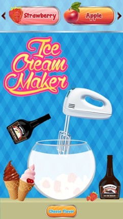 Ice Cream Maker - Frozen ice cone parlour &amp; crazy chef adventure game screenshot