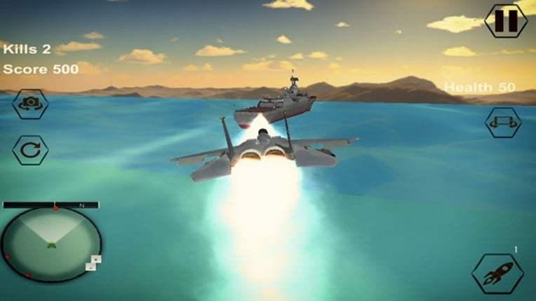 Jet Plane War Combat 2k17 screenshot
