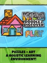 Kids Doodle &amp; Discover: Houses, Cartoon Tangram Image