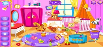 Princess Cleaning Rooms Game Image