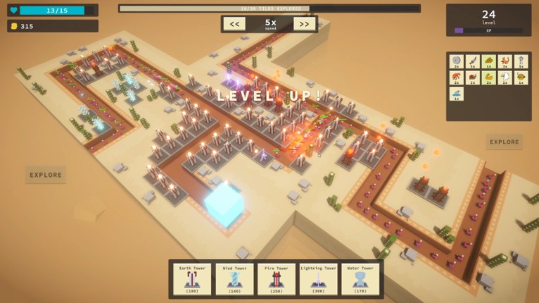 Rogue Cube Defense screenshot