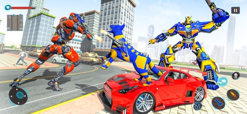 US Police Dog Robot Games screenshot