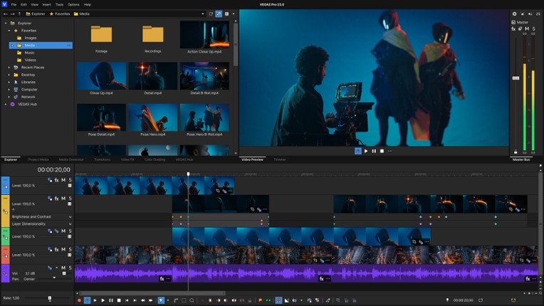 VEGAS Pro 23 Steam Edition screenshot