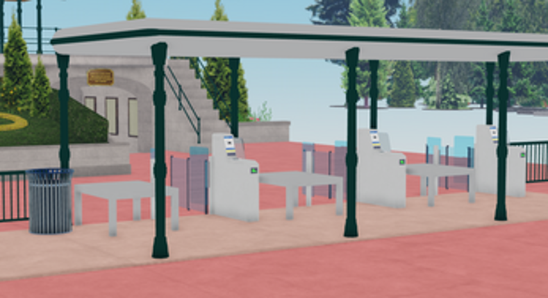 Walt Disney World Railroad Station Image