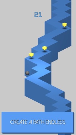 Ball Fast Runner - Collect Gem on the Route screenshot