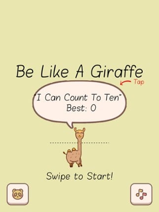 Be Like A Giraffe screenshot