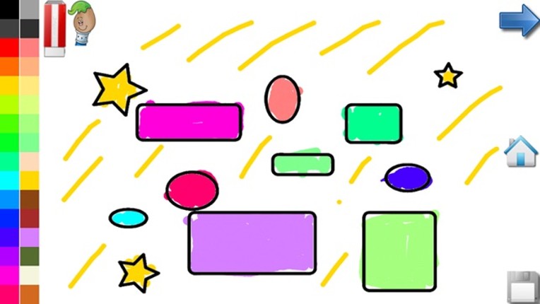 Coloring Shapes for Toddlers ! Image