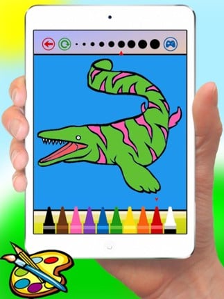 Dinosaur Coloring Book - Dino Drawing for Kids Free Games Image