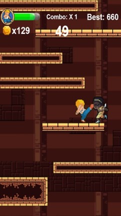Dungeon Fighter - 8 Bit Endless Kung Fu Fighting Game Image
