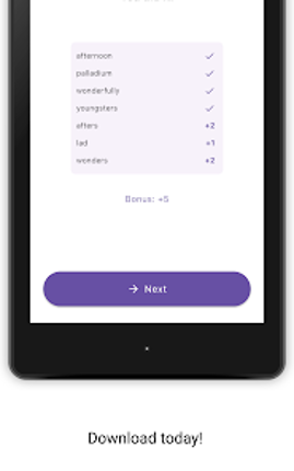 Quartiles screenshot