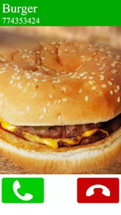 fake call burger game Image