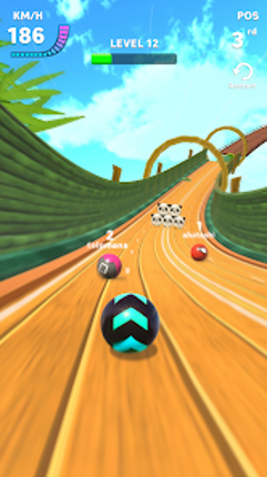 Racing Ball Master 3D screenshot