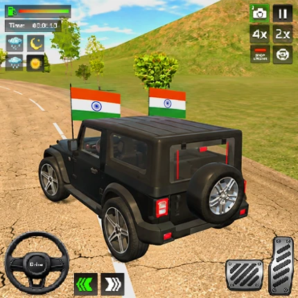 Mud Jeep Simulator Jeep Game Image