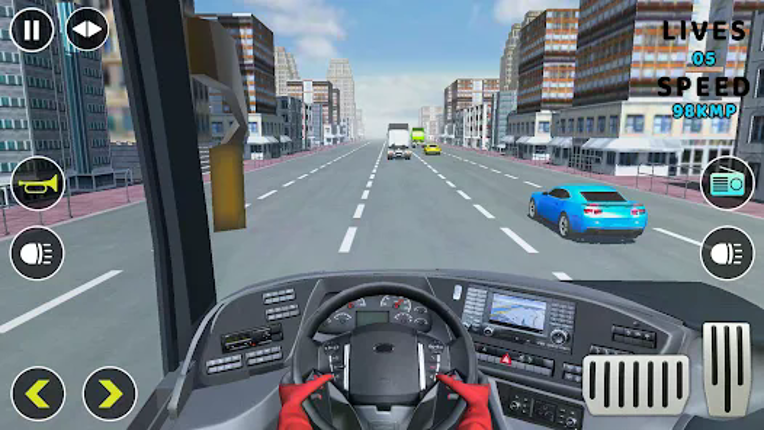 Racing in  Bus Offline Games screenshot