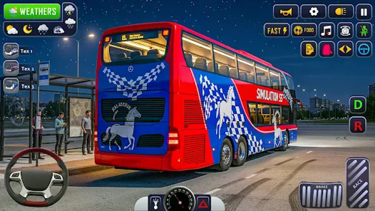 City Transport Coach Bus Game screenshot