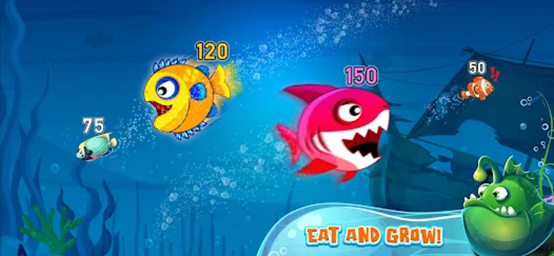 Fish Eat Getting Big Image