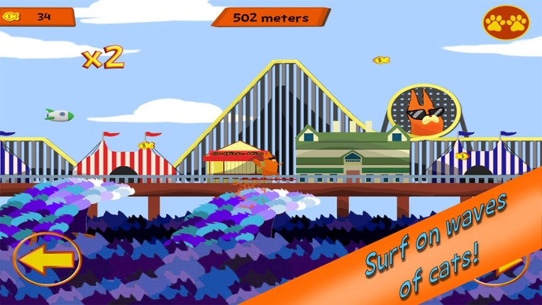 Cat Tsunami screenshot