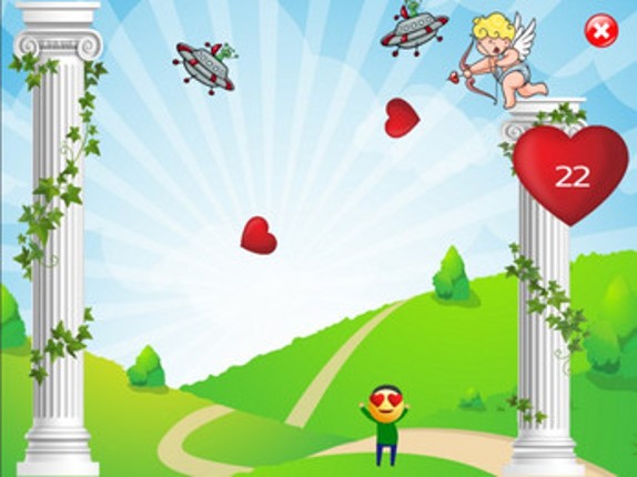 Cupid Madness : Rain of hearts Image
